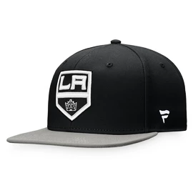 Pánská kšiltovka Fanatics Core Snapback Los Angeles Kings Black-Stone Gray