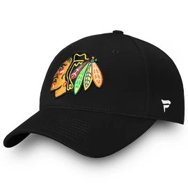 Pánská kšiltovka Fanatics Core Structured Adjustable Chicago Blackhawks