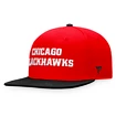 Pánská kšiltovka Fanatics  Iconic Color Blocked Snapback Chicago Blackhawks