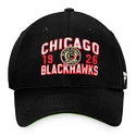 Pánská kšiltovka Fanatics  True Classic Unstructured Adjustable Chicago Blackhawks