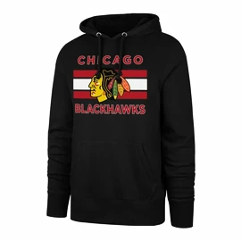 Pánská mikina 47 Brand NHL Chicago Blackhawks BURNSIDE Pullover Hood