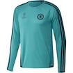 Pánská mikina adidas Chelsea FC Training Top LM Tyrkys