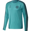 Pánská mikina adidas Chelsea FC Training Top LM Tyrkys