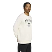 Pánská mikina adidas  Heritage Graphic Crew Sweatshirt Chalk White / Aurora Ivy