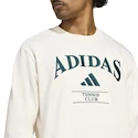 Pánská mikina adidas  Heritage Graphic Crew Sweatshirt Chalk White / Aurora Ivy