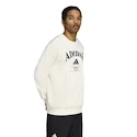 Pánská mikina adidas  Heritage Graphic Crew Sweatshirt Chalk White / Aurora Ivy