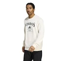 Pánská mikina adidas  Heritage Graphic Crew Sweatshirt Chalk White / Aurora Ivy