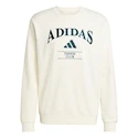 Pánská mikina adidas  Heritage Graphic Crew Sweatshirt Chalk White / Aurora Ivy
