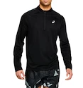 Pánská mikina Asics Icon LS 1/2 Zip Top Black/Grey