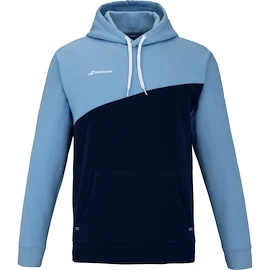 Pánská mikina Babolat Drive Hood Sweat Drive Heritage Blue