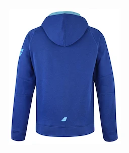 Pánská mikina Babolat  Exercise Hood Jacket Men Sodalite Blue