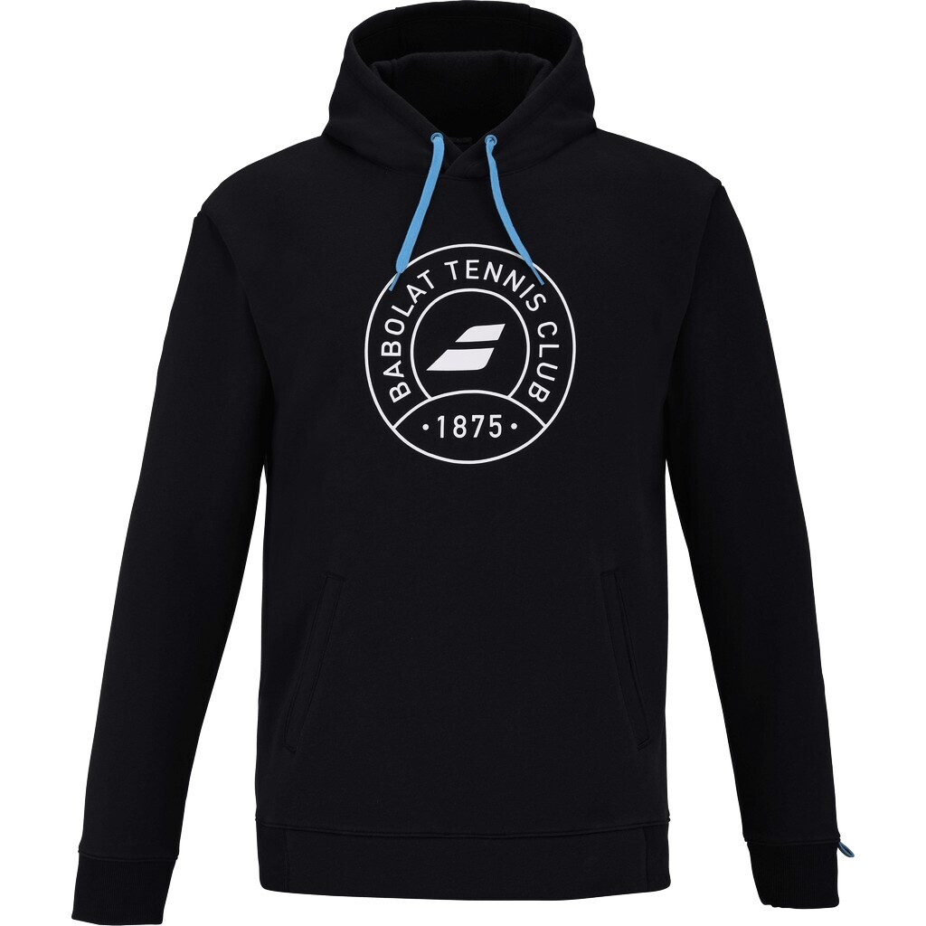 Product detail of Pánská mikina Babolat  Exercise Hood Sweat Men Black XL