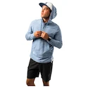 Pánská mikina Bauer  LTWHT Stripe Hoodie Blue Horizon