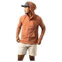 Pánská mikina Bauer  LTWHT Stripe Hoodie Brick