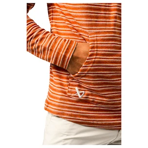 Pánská mikina Bauer  LTWHT Stripe Hoodie Brick