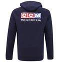 Pánská mikina CCM  Born To Play Pullover Hoodie Navy