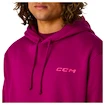 Pánská mikina CCM  Casual Hood Boysenberry