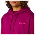 Pánská mikina CCM  Casual Hood Boysenberry