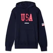 Pánská mikina CCM  Flag Hood Team USA Navy