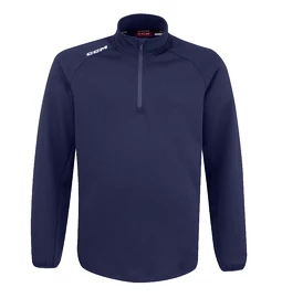 Pánská mikina CCM LOCKER ROOM FLEECE 1/4 ZIP true navy