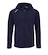 Pánská mikina CCM  LOCKER ROOM FLEECE FULL ZIP HOODIE True Navy