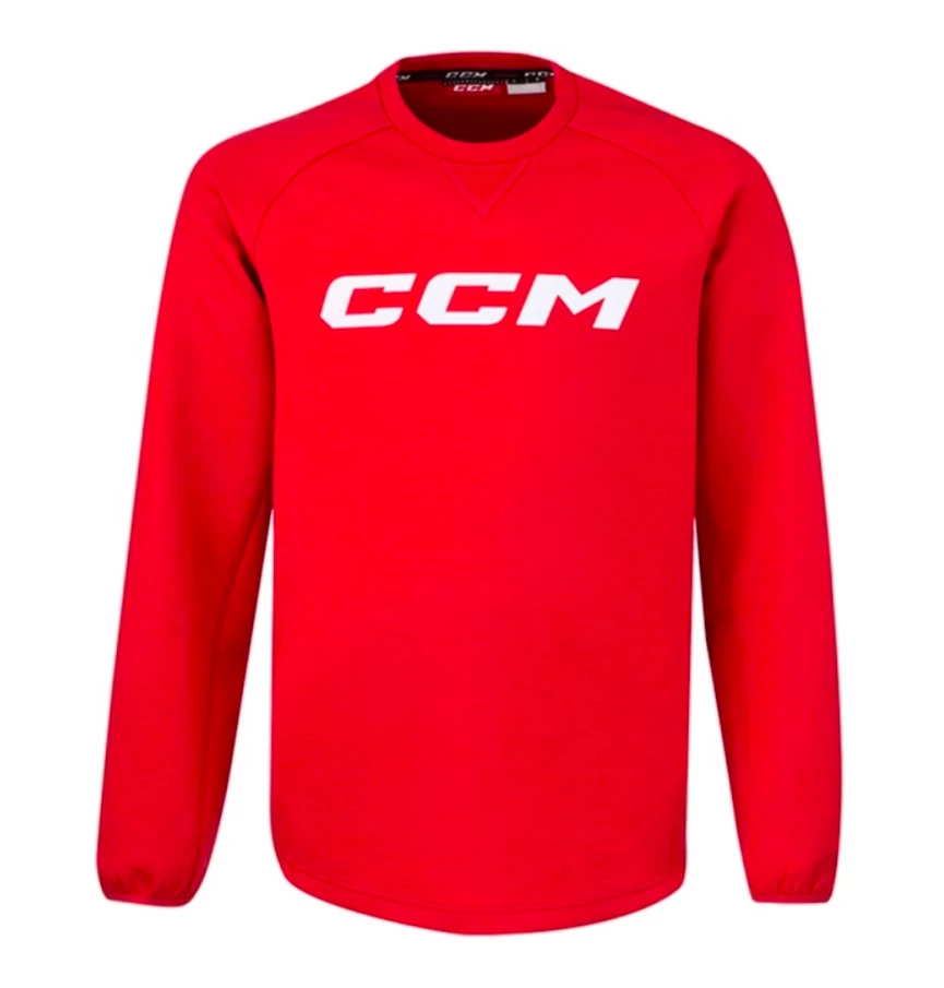 Pánská mikina CCM  LOCKER ROOM Sweather Red