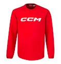 Pánská mikina CCM  LOCKER ROOM Sweather Red
