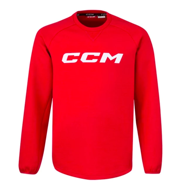 Pánská mikina CCM  LOCKER ROOM Sweather Red