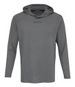 Pánská mikina CCM  LS Premium Training Hoodie Dark Grey Heathered