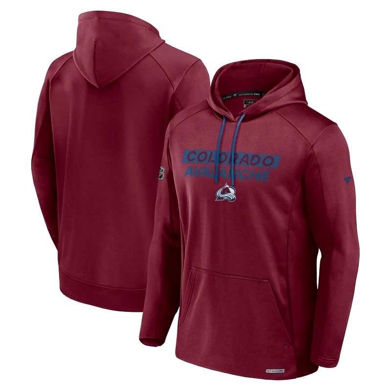 Pánská mikina Fanatics     AP Rink Poly fleece Pullover Hood Colorado Avalanche