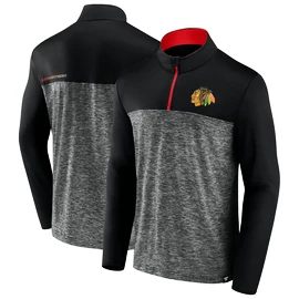 Pánská mikina Fanatics Mens Iconic Defender 1/4 Zip Chicago Blackhawks