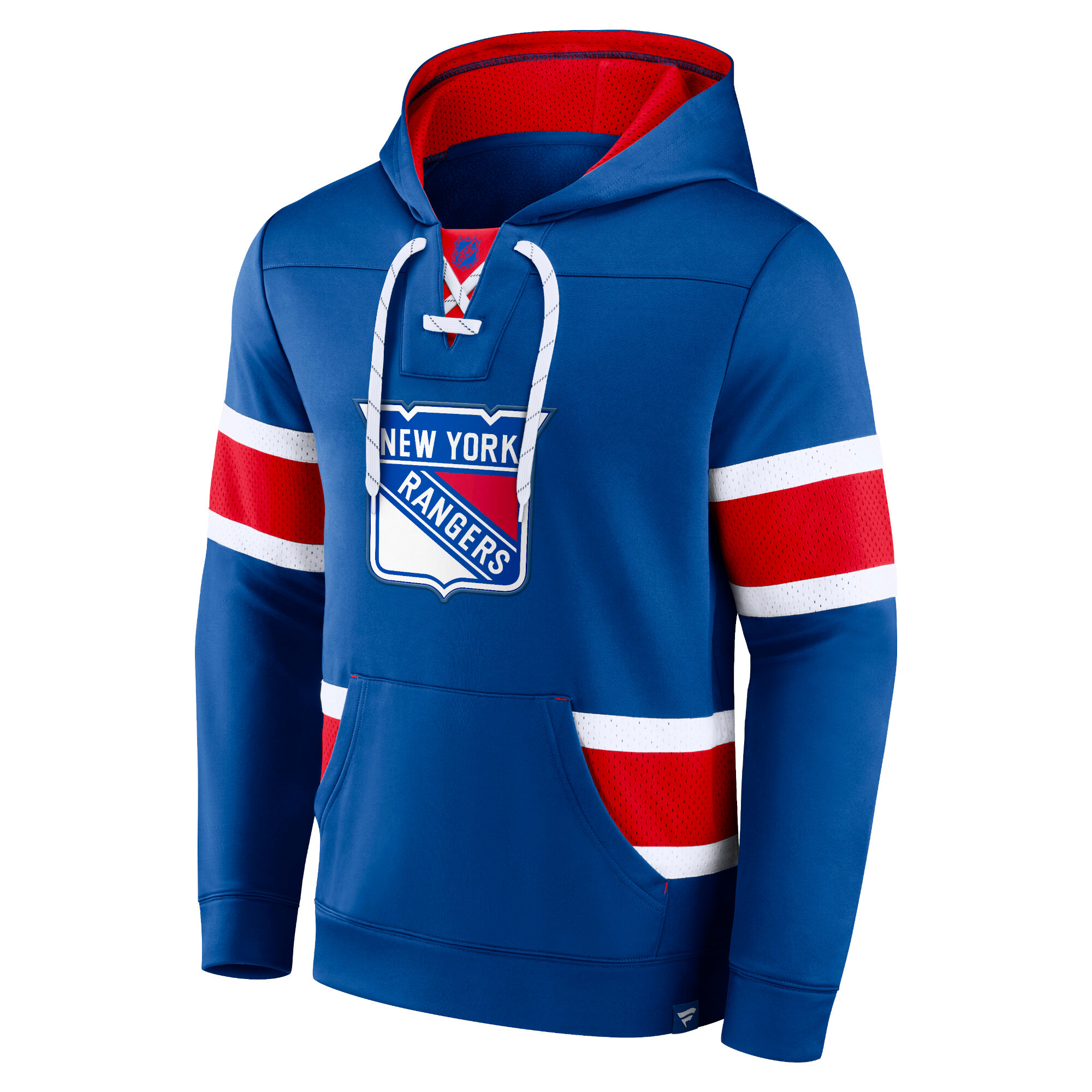 Pánská mikina Fanatics  Mens Iconic NHL Exclusive Pullover Hoodie New York Rangers S - thumb (2)