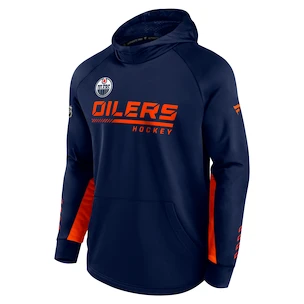 Pánská mikina Fanatics  NHL Edmonton Oilers Authentic Pro Locker Room Pullover Hoodie SR