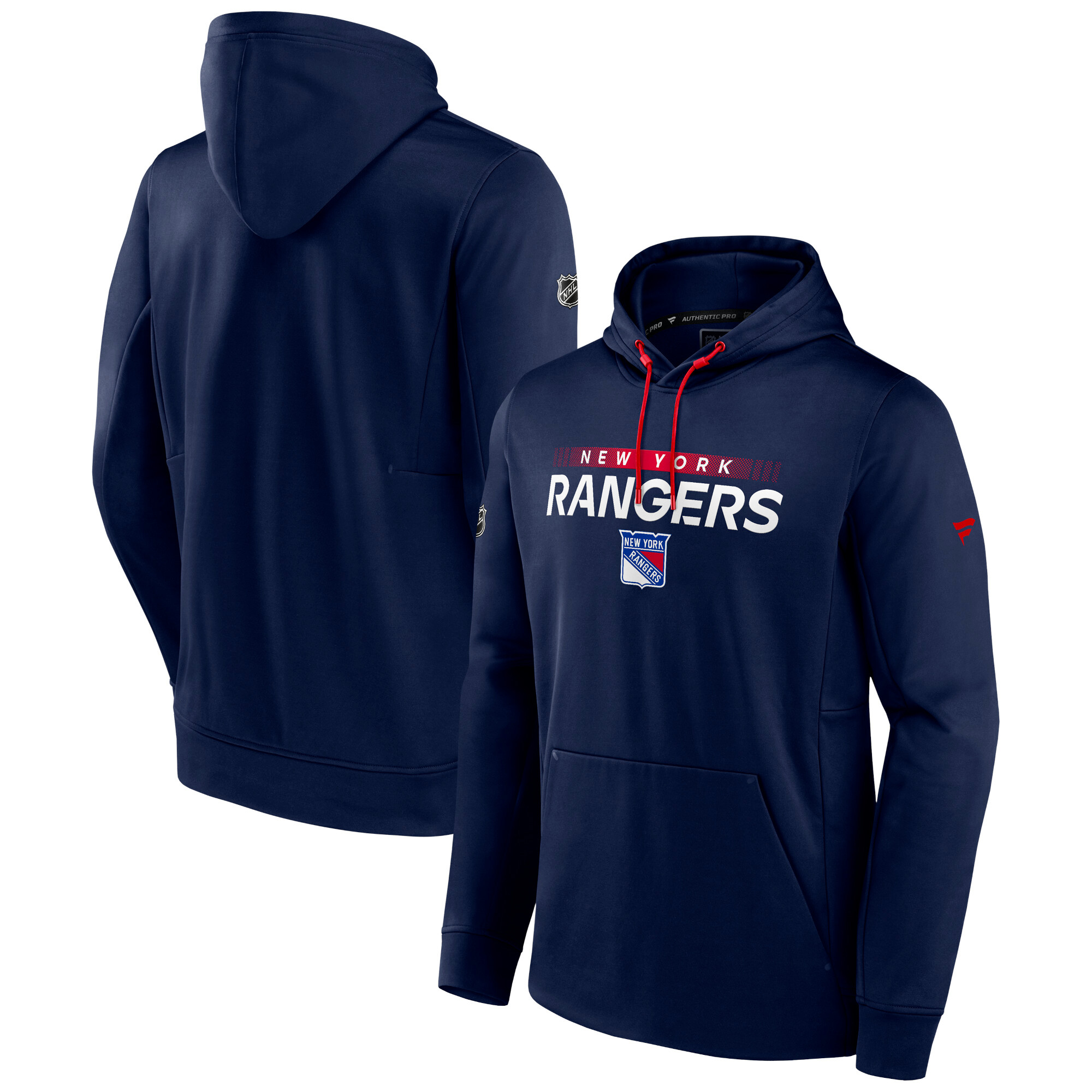Pánská mikina Fanatics  RINK Performance Pullover Hood New York Rangers M - thumb (3)