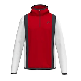 Pánská mikina Head CLUB 25 TECH Hoodie Men Red/White
