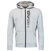 Pánská mikina Head  Club Fynn Hoodie FZ Men Grey