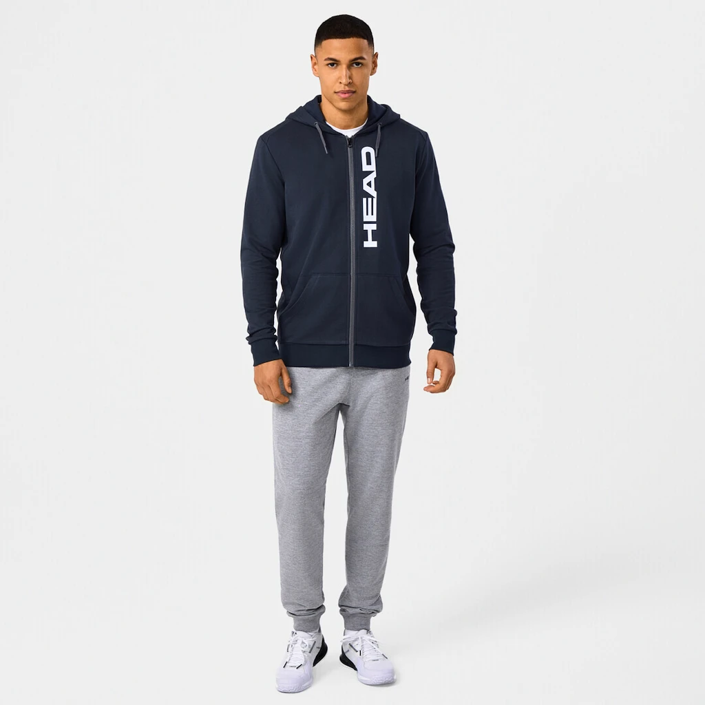 Pánská mikina Head  CLUB ORIGINAL Hoodie FZ Men NV