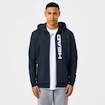 Pánská mikina Head  CLUB ORIGINAL Hoodie FZ Men NV