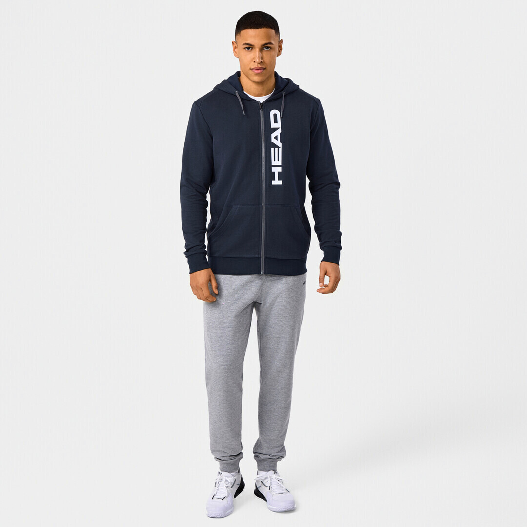 Pánská mikina Head  CLUB ORIGINAL Hoodie FZ Men NV   L - thumb (2)