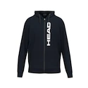 Pánská mikina Head  CLUB ORIGINAL Hoodie FZ Men NV   L