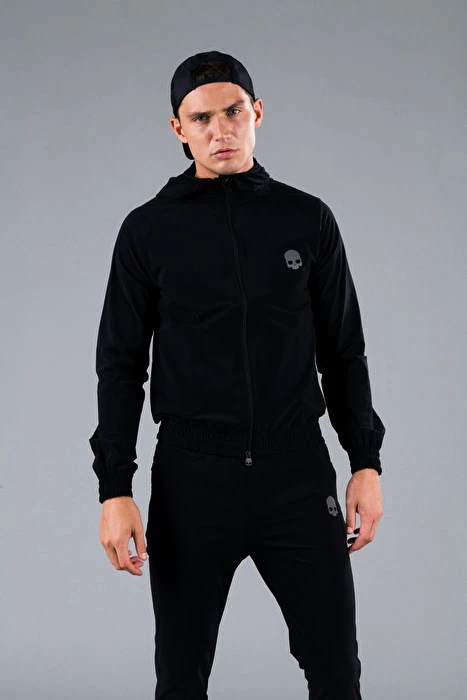 Pánská mikina Hydrogen  Tech FZ Sweatshirt Skull Black