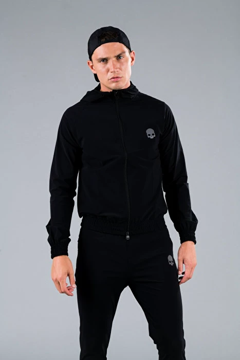 Pánská mikina Hydrogen  Tech FZ Sweatshirt Skull Black M