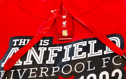 Pánská mikina Majestic Liverpool FC Red