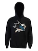 Pánská mikina Majestic NHL San Jose Sharks Logo Hoodie černá