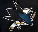 Pánská mikina Majestic NHL San Jose Sharks Logo Hoodie černá