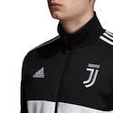 Pánská mikina na zip adidas 3S Juventus FC černo-bílá