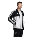 Pánská mikina na zip adidas 3S Juventus FC černo-bílá