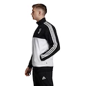 Pánská mikina na zip adidas 3S Juventus FC černo-bílá