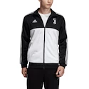 Pánská mikina na zip adidas 3S Juventus FC černo-bílá