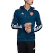 Pánská mikina na zip s kapucí adidas Arsenal FC modrá